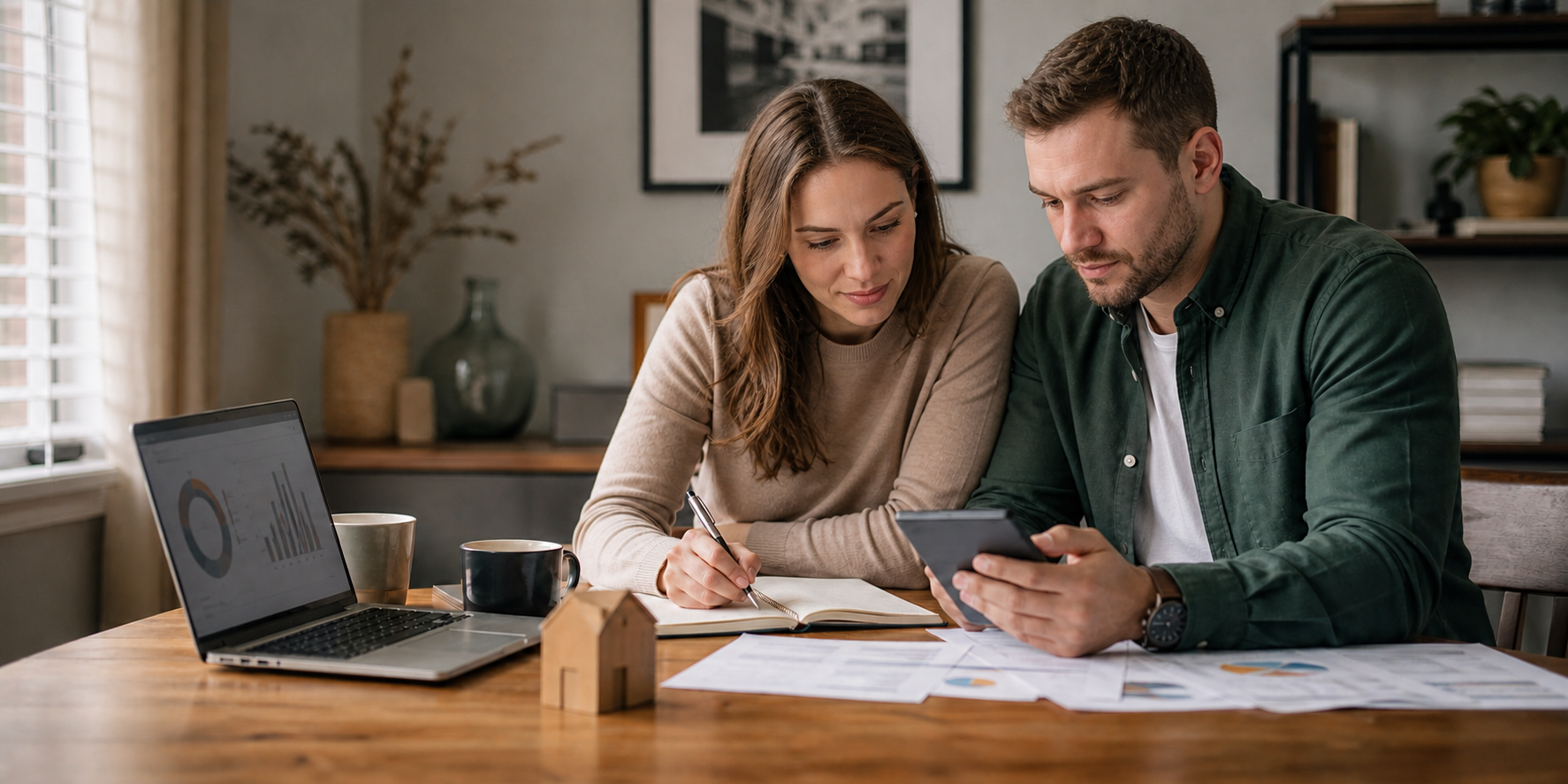 Couple Planning Home Purchase with Financial Goals-1