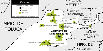 La belleza y encanto de Calimaya, un paraíso natural ubicado cerca de Toluca.