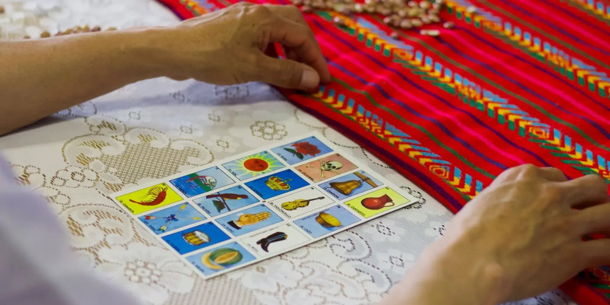 Lotería juego típico mexicano